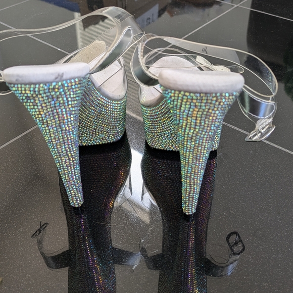 Ellie Rhinestone Heels - Picture 6 of 7